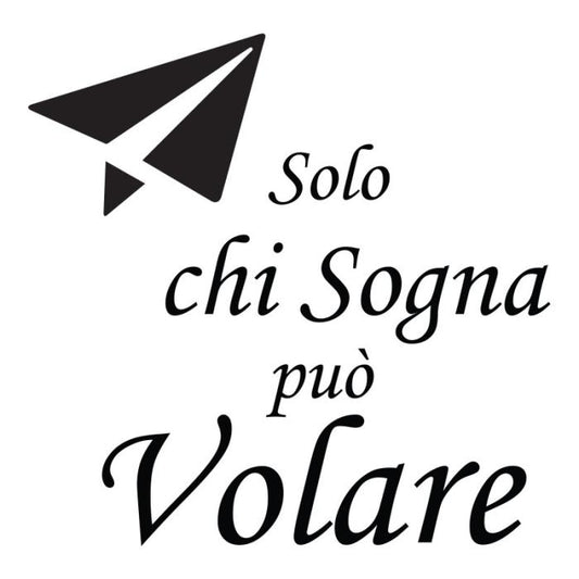 Solo chi sogna...