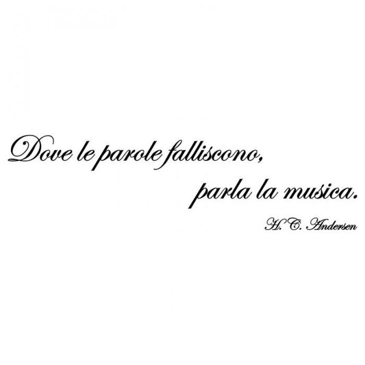 Dove le parole falliscono
