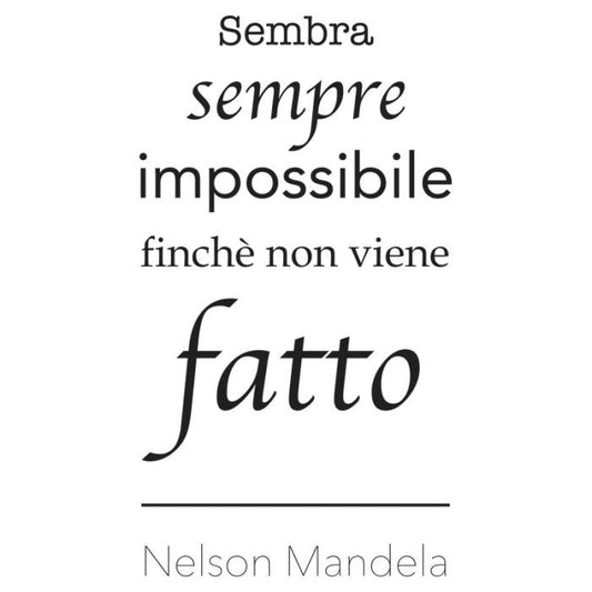 Sembra sempre impossibile