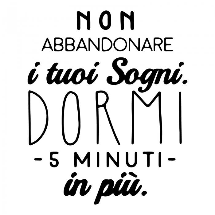 Non abbandonare