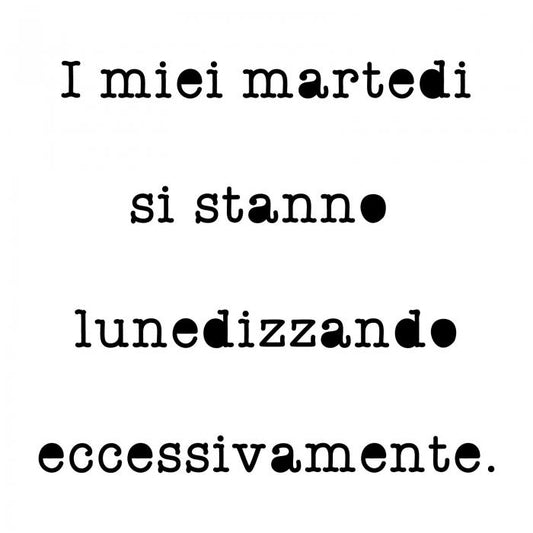 I miei martedì
