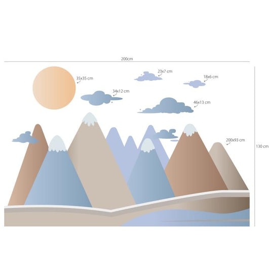 Montagne e nuvole