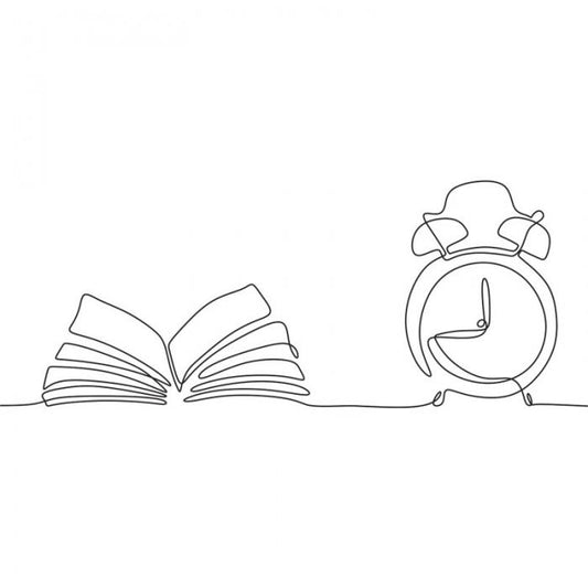 Libro e sveglia