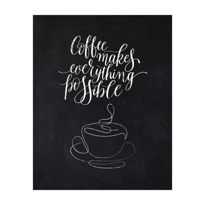 Chalkboard Art Coffee