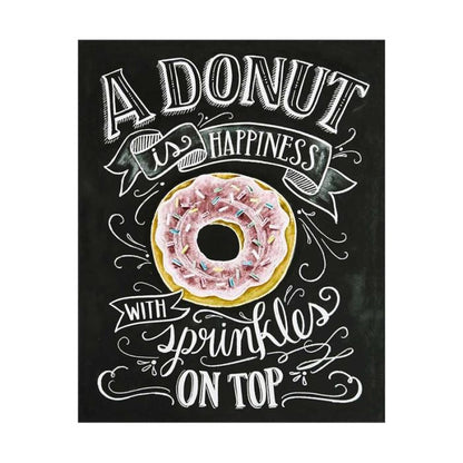 Chalkboard Art Donut