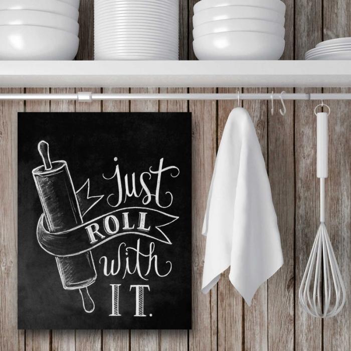 Chalkboard Art Roll with it