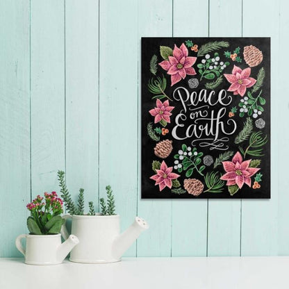 Chalkboard Art Peace on Earth