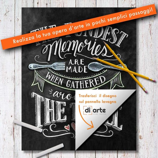 Chalkboard Art Table