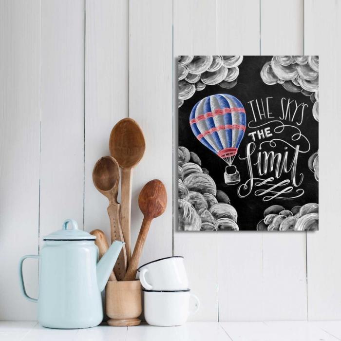 Chalkboard Art Sky