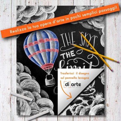 Chalkboard Art Sky