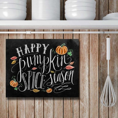 Chalkboard Art Pumpkin spice