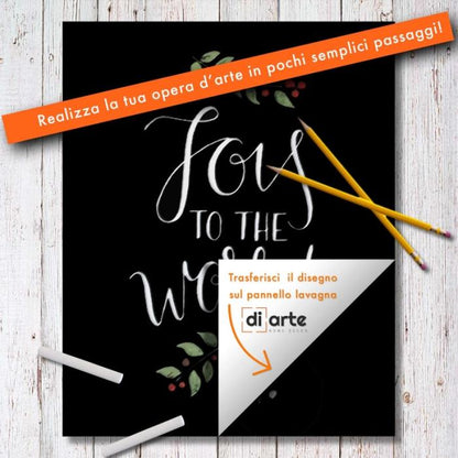 Chalkboard Art Joy