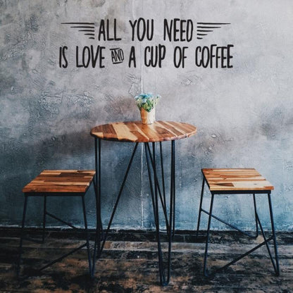 All you need is love and a cup of coffee