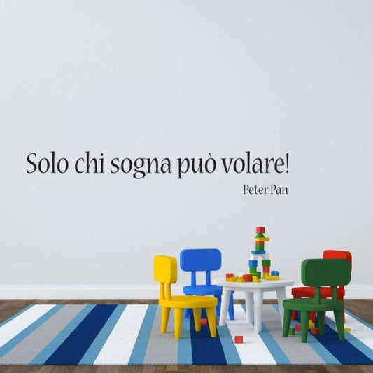 Solo chi sogna...