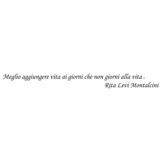 Meglio aggiungere vita