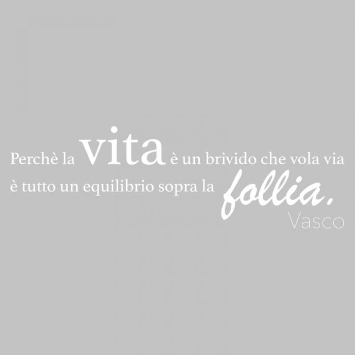 Perché la vita è un brivido...