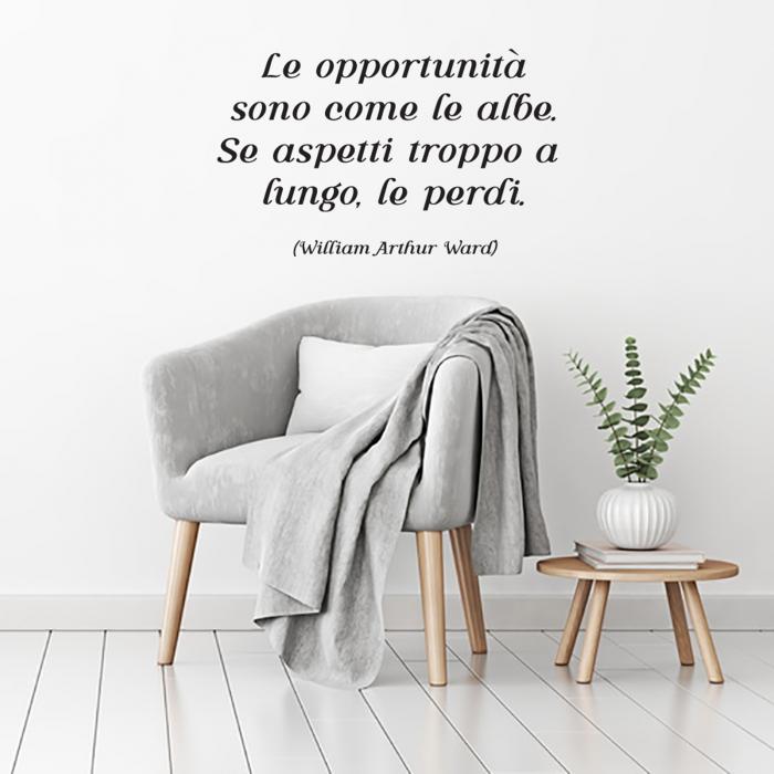 Le opportunità sono come le albe