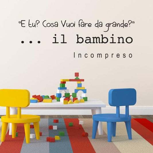 Il bambino incompreso