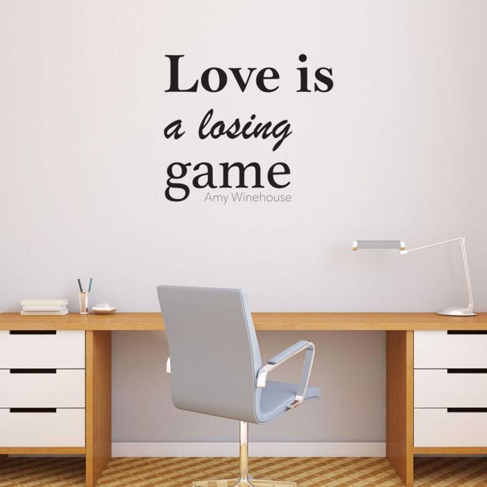 Love is a losing game