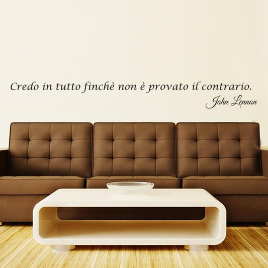 Credo in tutto