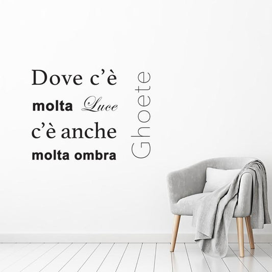 Dove c'è molta luce c'è anche molta ombra