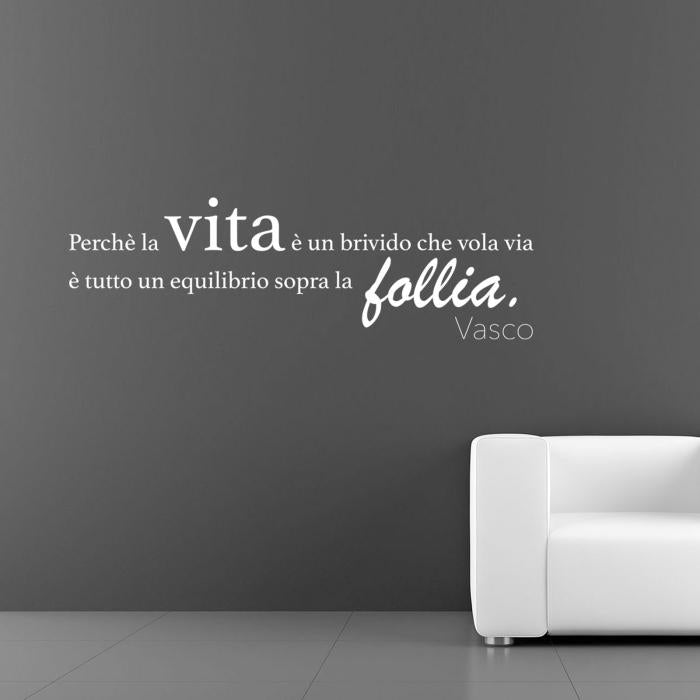 Perché la vita è un brivido...