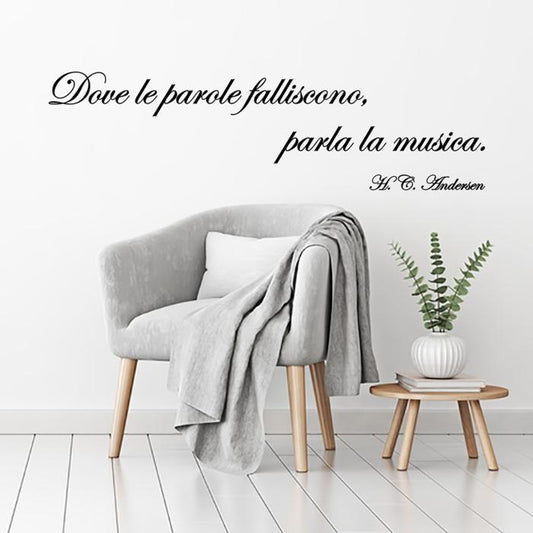 Dove le parole falliscono