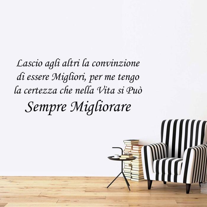 Lascio agli altri la convinzione