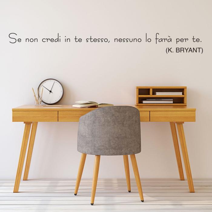 Se non credi in te stesso, nessuno lo farà per te