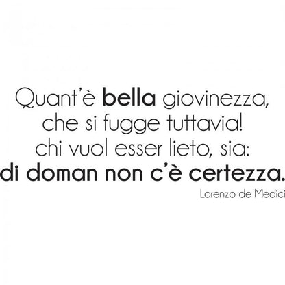 Quant'è bella giovinezza