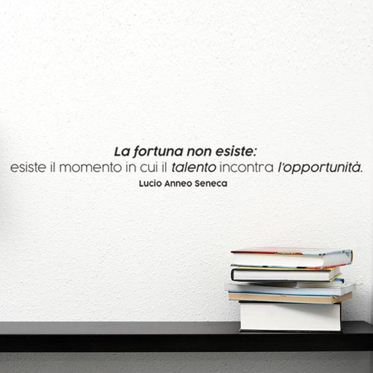 La fortuna non esiste