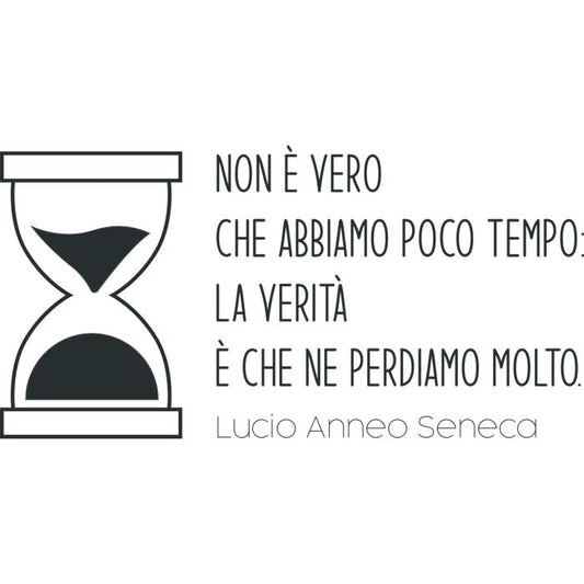 Non è vero che abbiamo poco tempo