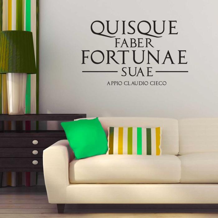 Quisque Faber Fortunae Suae