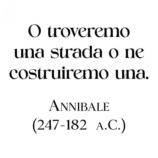 O troveremo una strada