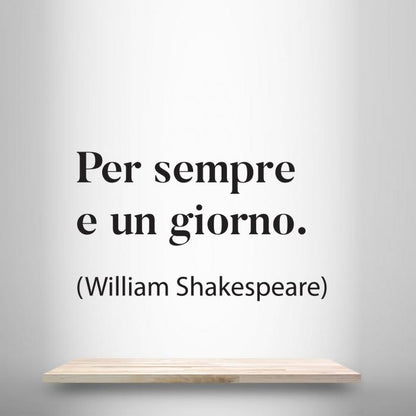 Per sempre e un giorno