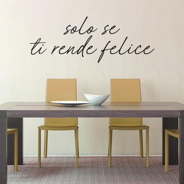 Solo se ti rende felice