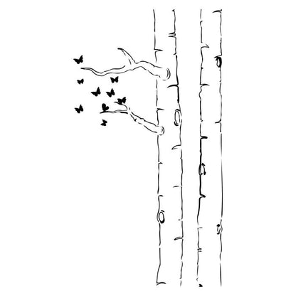 Alberi e farfalle
