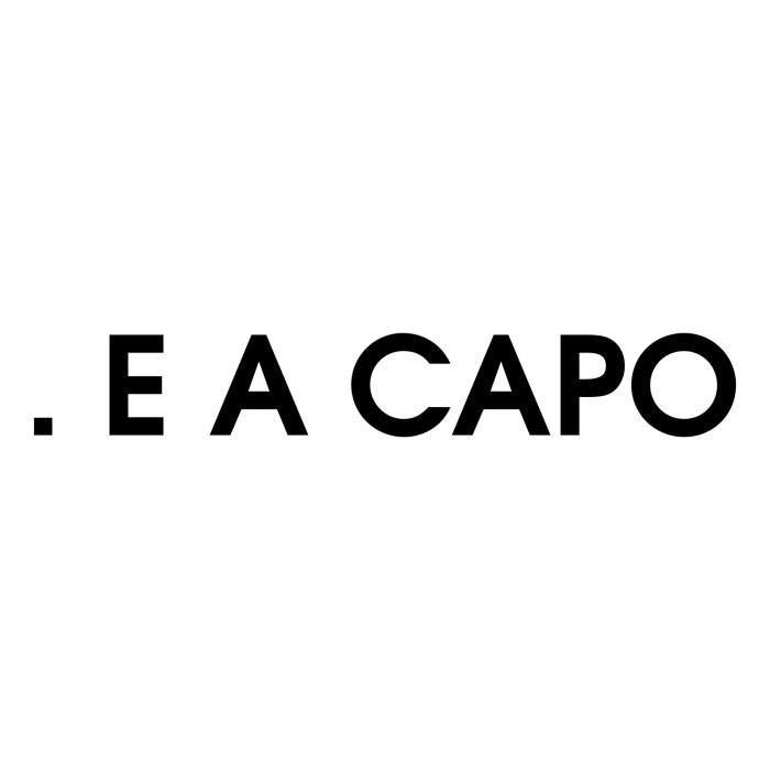 E a capo