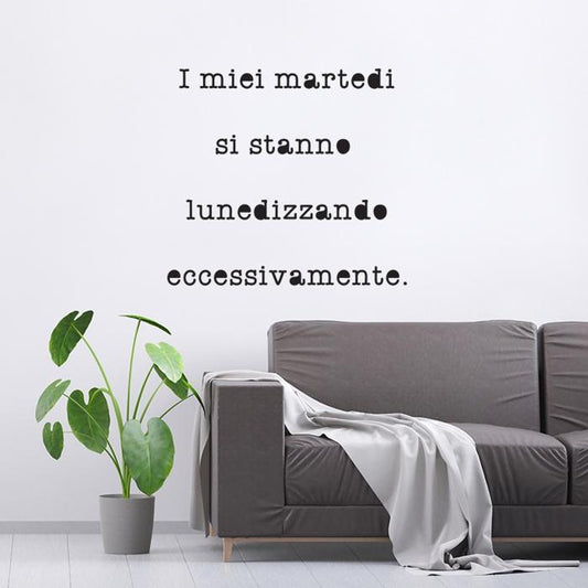 I miei martedì