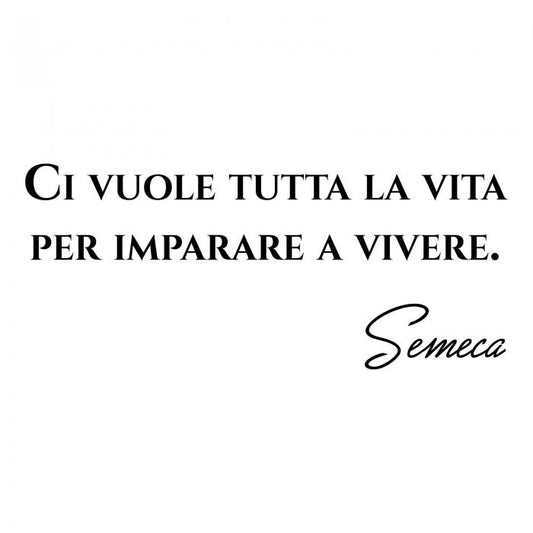 Ci vuole tutta la vita