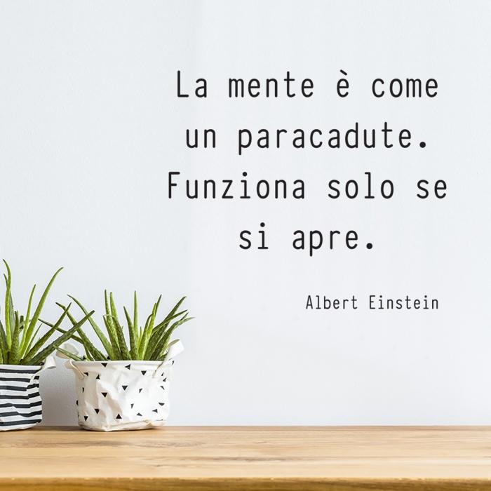 La mente è come un paracadute