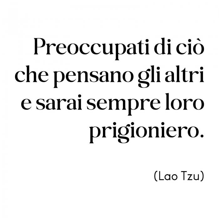 Preoccupati di ciò che pensano gli altri