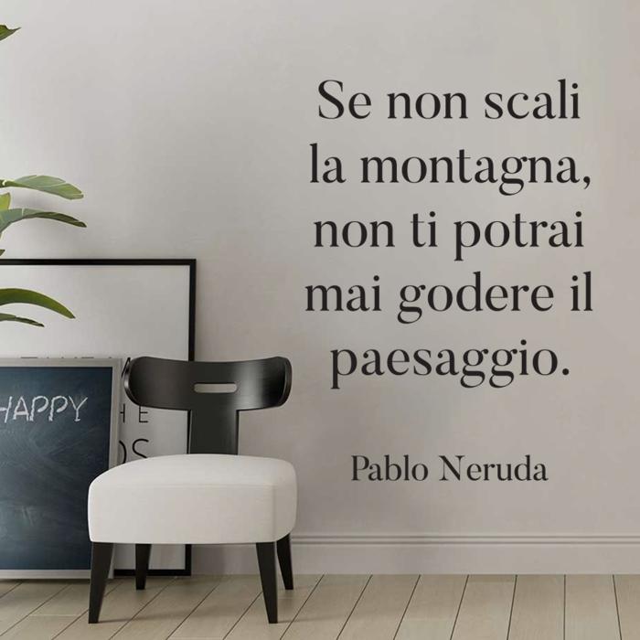 Se non scali la montagna