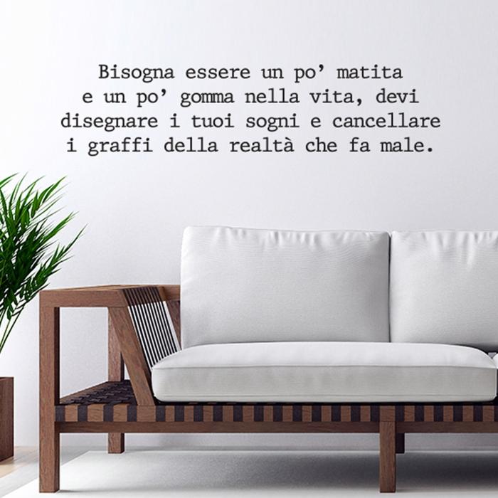 Bisogna essere un po' matita