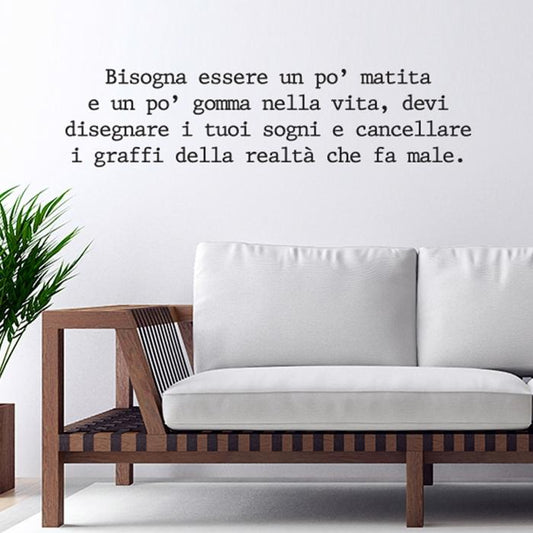 Bisogna essere un po' matita